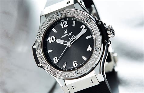 hublot watches with diamonds|hublot big bang steel diamond.